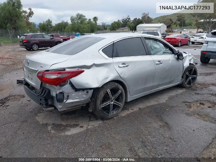 2018 Nissan Altima 2.5 Sl VIN: 1N4AL3AP4JC177293 Lot: 38915904