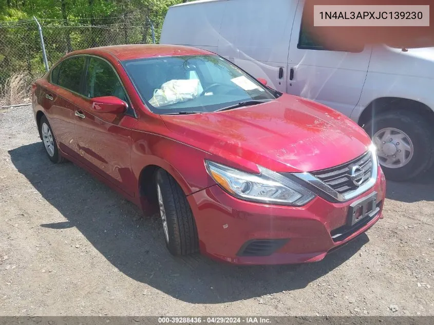 1N4AL3APXJC139230 2018 Nissan Altima 2.5 S