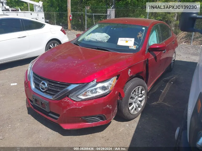 1N4AL3APXJC139230 2018 Nissan Altima 2.5 S