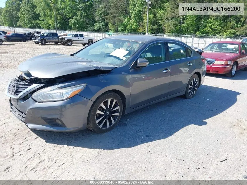 2018 Nissan Altima 2.5 Sl VIN: 1N4AL3AP4JC166200 Lot: 39319040