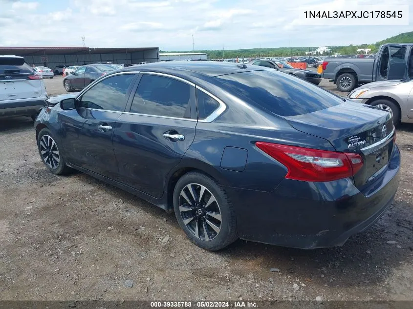 2018 Nissan Altima 2.5 Sv VIN: 1N4AL3APXJC178545 Lot: 39335788