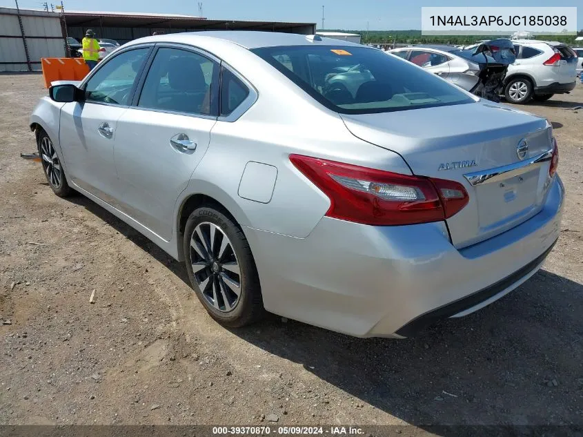 1N4AL3AP6JC185038 2018 Nissan Altima 2.5 Sv