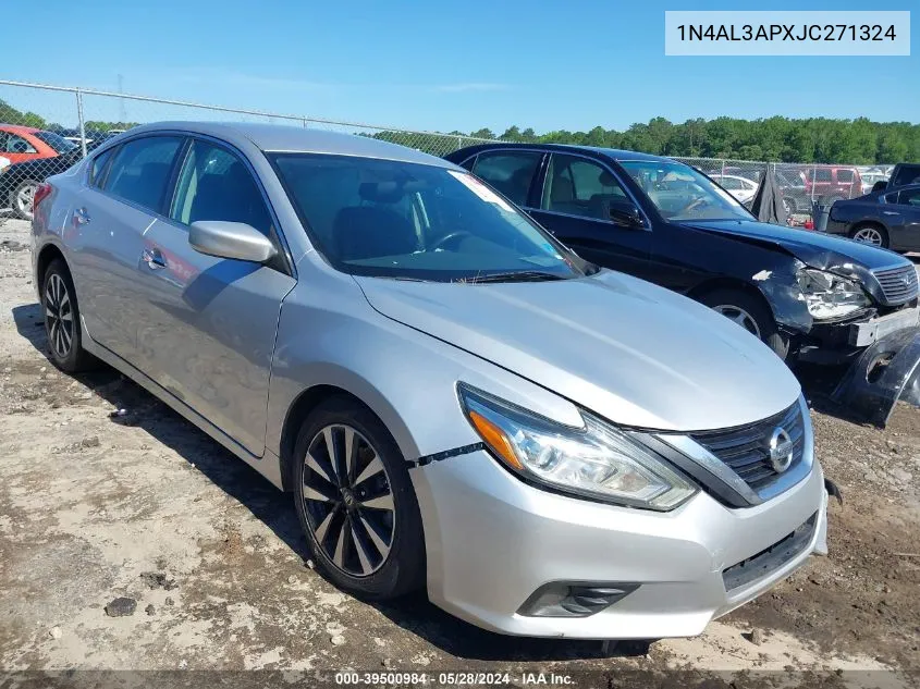 2018 Nissan Altima 2.5 Sv VIN: 1N4AL3APXJC271324 Lot: 39500984