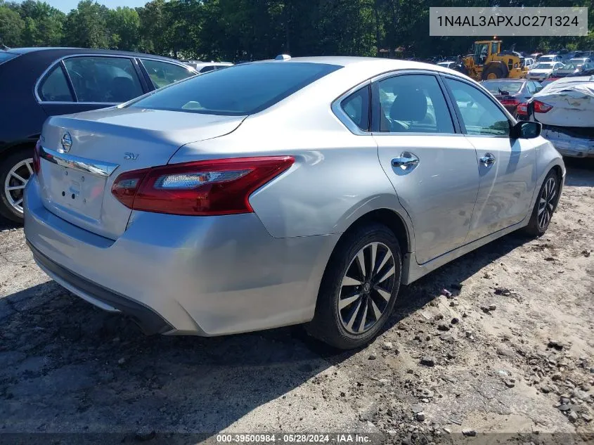 1N4AL3APXJC271324 2018 Nissan Altima 2.5 Sv