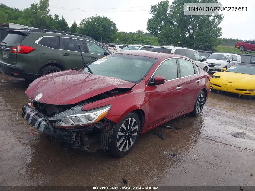 2018 Nissan Altima 2.5 Sl VIN: 1N4AL3AP7JC226681 Lot: 39509692