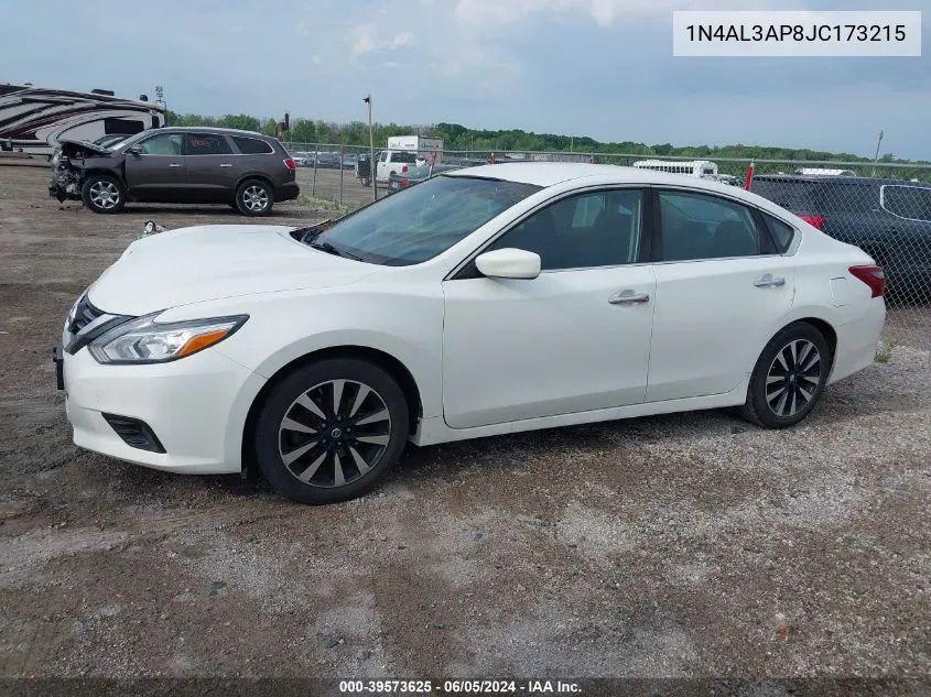 1N4AL3AP8JC173215 2018 Nissan Altima 2.5 Sv