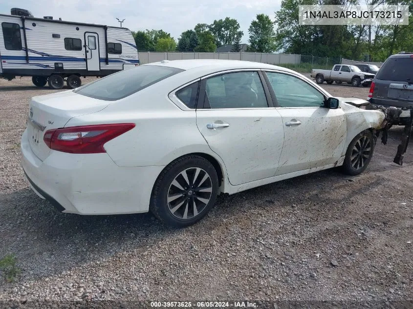 1N4AL3AP8JC173215 2018 Nissan Altima 2.5 Sv