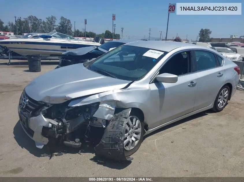 1N4AL3AP4JC231420 2018 Nissan Altima 2.5 S