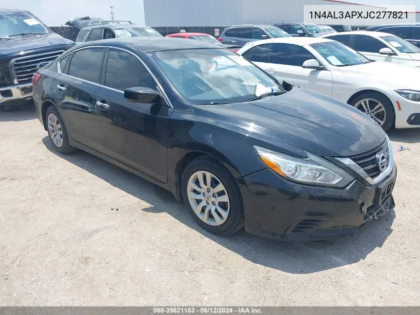 2018 Nissan Altima 2.5 S VIN: 1N4AL3APXJC277821 Lot: 39621183