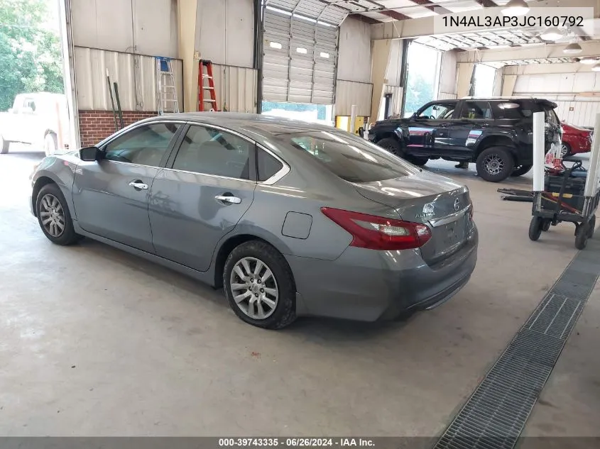 1N4AL3AP3JC160792 2018 Nissan Altima 2.5 S