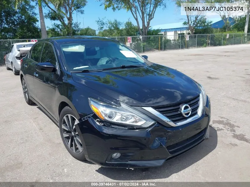 1N4AL3AP7JC105374 2018 Nissan Altima 2.5 Sv