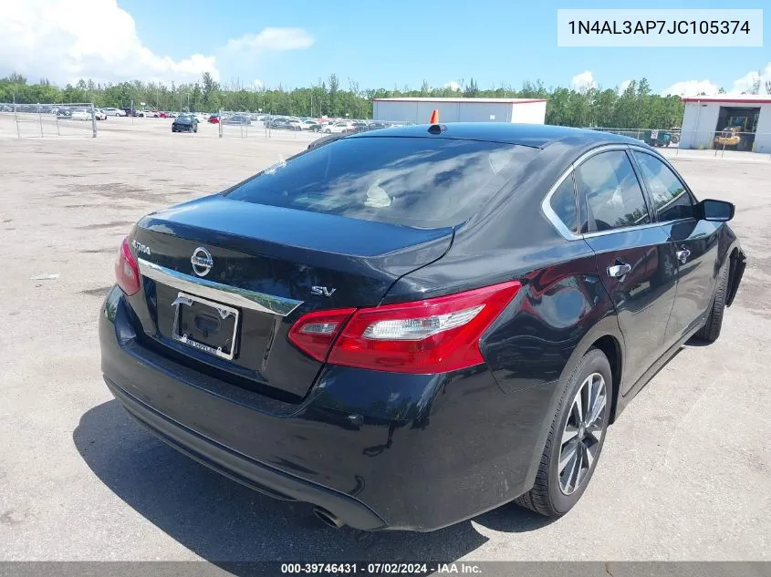 1N4AL3AP7JC105374 2018 Nissan Altima 2.5 Sv