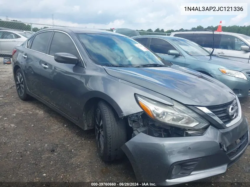 2018 Nissan Altima 2.5 Sv VIN: 1N4AL3AP2JC121336 Lot: 39760660