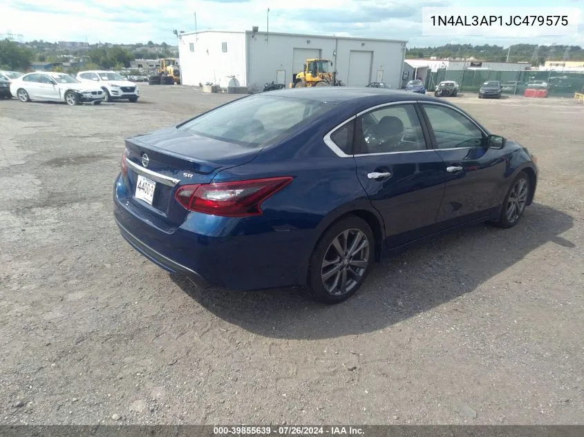 2018 Nissan Altima 2.5 Sr VIN: 1N4AL3AP1JC479575 Lot: 39855639