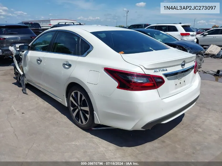 1N4AL3AP2JC273097 2018 Nissan Altima 2.5 Sr