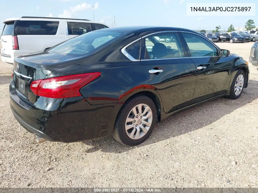 2018 Nissan Altima 2.5 S VIN: 1N4AL3AP0JC275897 Lot: 39875827