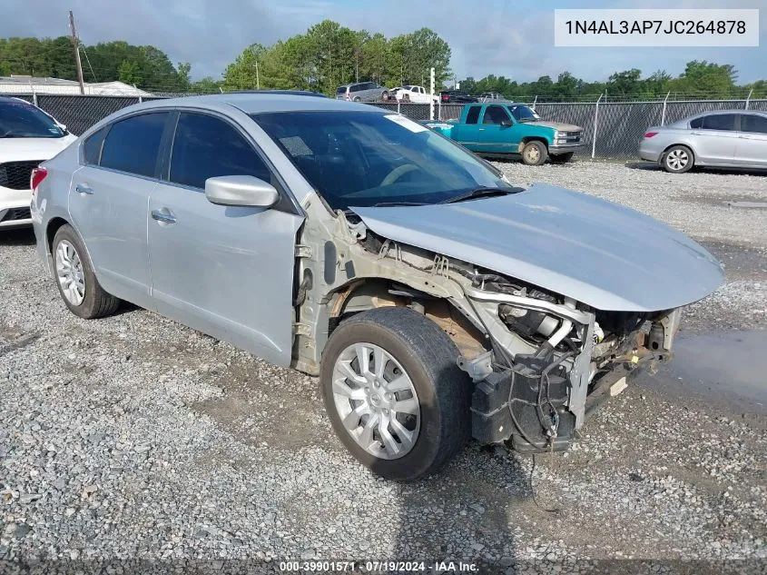 2018 Nissan Altima 2.5 S VIN: 1N4AL3AP7JC264878 Lot: 39901571