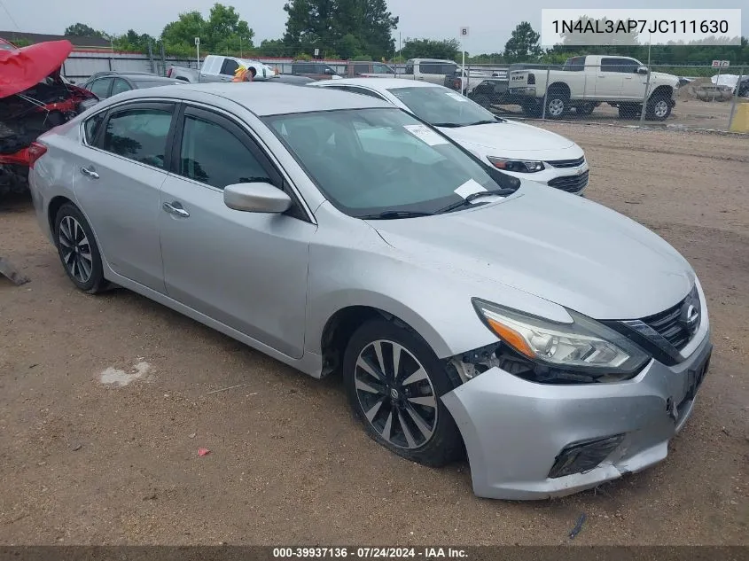 1N4AL3AP7JC111630 2018 Nissan Altima 2.5 Sv