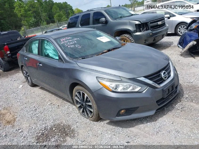 1N4AL3AP4JC195034 2018 Nissan Altima 2.5/S/Sv/Sl/Sr