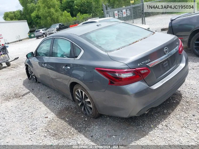 1N4AL3AP4JC195034 2018 Nissan Altima 2.5/S/Sv/Sl/Sr