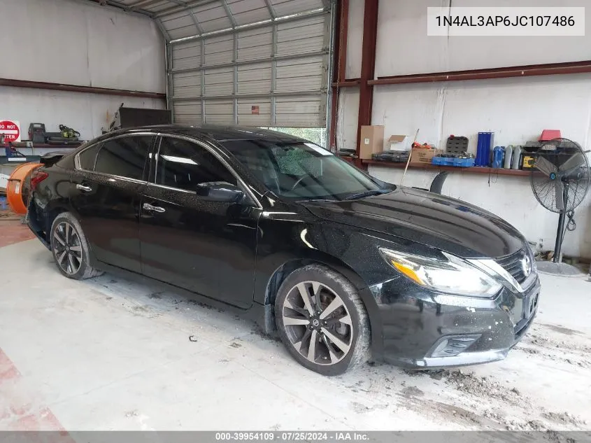 1N4AL3AP6JC107486 2018 Nissan Altima 2.5 Sr