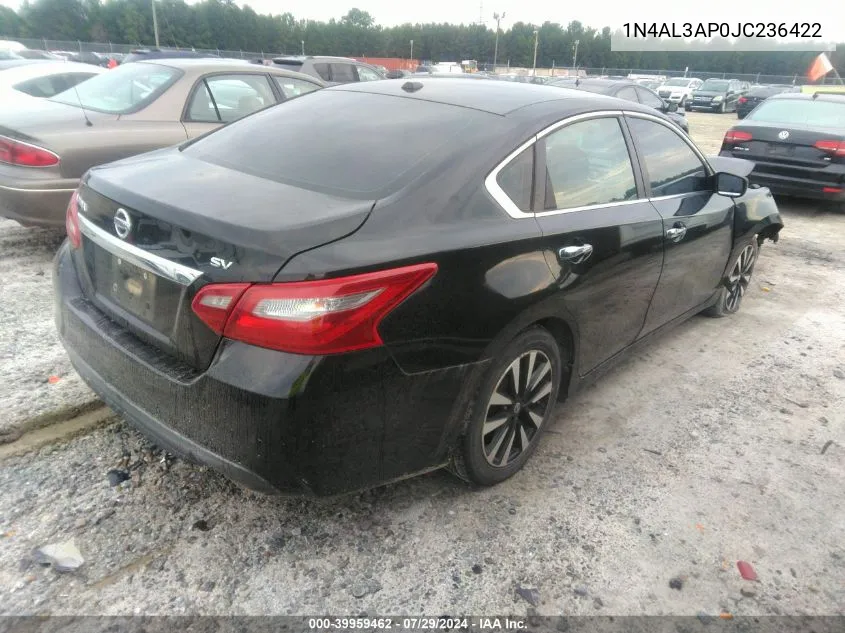 1N4AL3AP0JC236422 2018 Nissan Altima 2.5 Sv