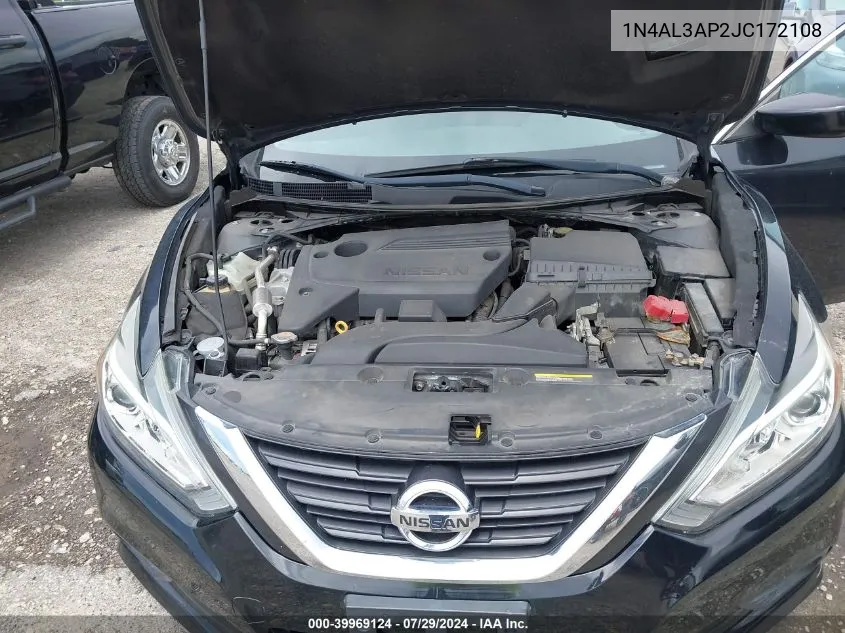 1N4AL3AP2JC172108 2018 Nissan Altima 2.5 Sv