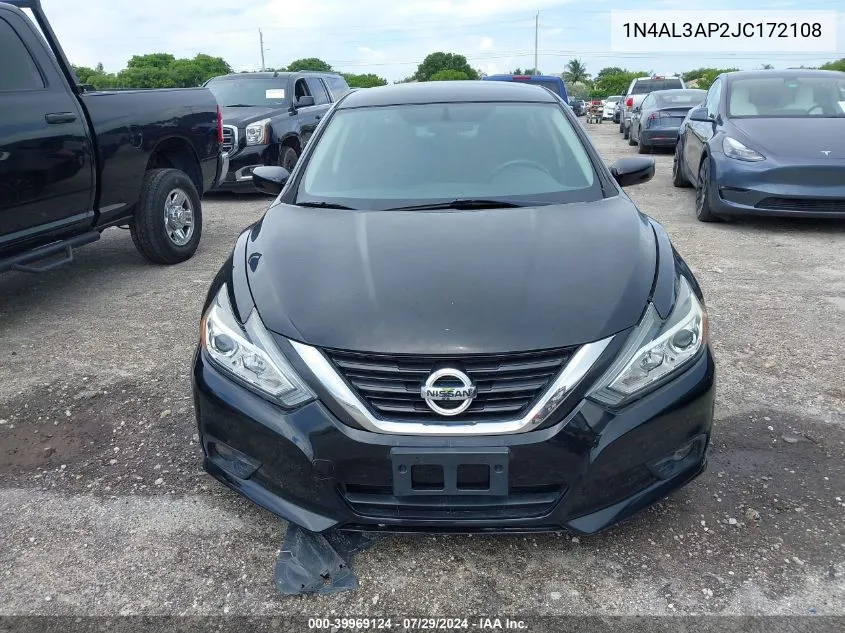 1N4AL3AP2JC172108 2018 Nissan Altima 2.5 Sv