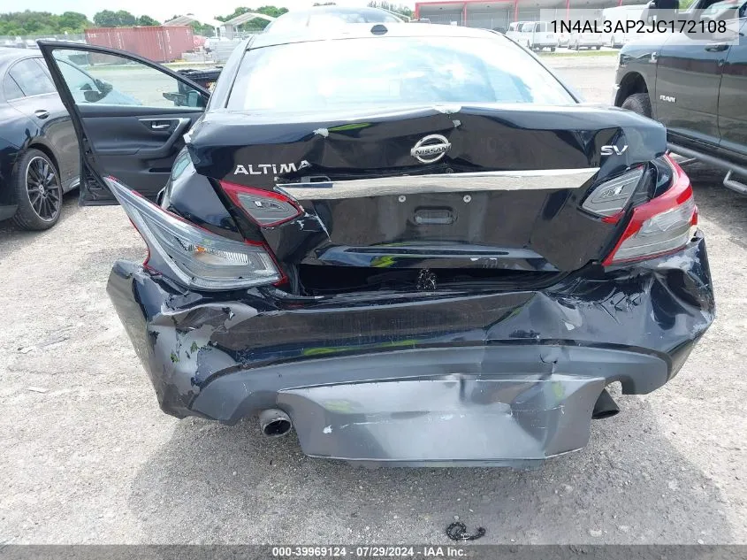 1N4AL3AP2JC172108 2018 Nissan Altima 2.5 Sv