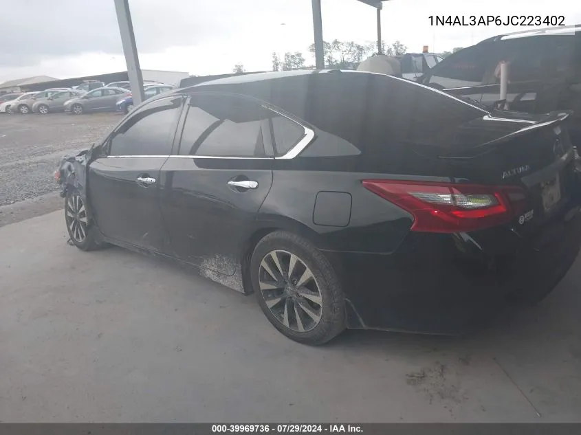 1N4AL3AP6JC223402 2018 Nissan Altima 2.5 Sv