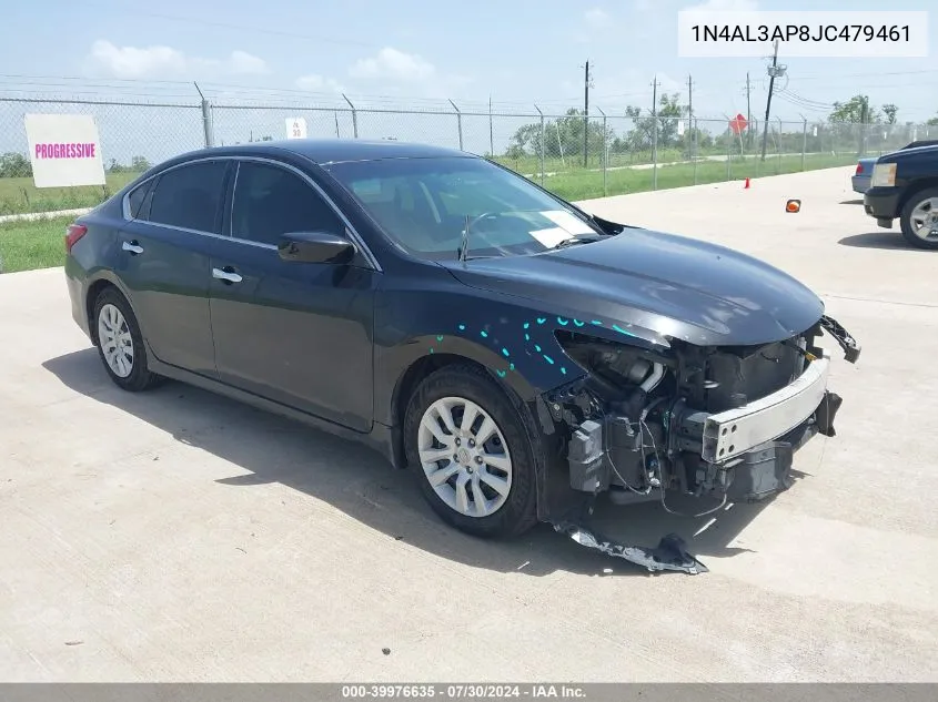 2018 Nissan Altima 2.5 S VIN: 1N4AL3AP8JC479461 Lot: 39976635