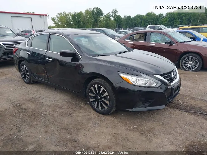 2018 Nissan Altima 2.5 Sv VIN: 1N4AL3AP5JC253734 Lot: 40013521