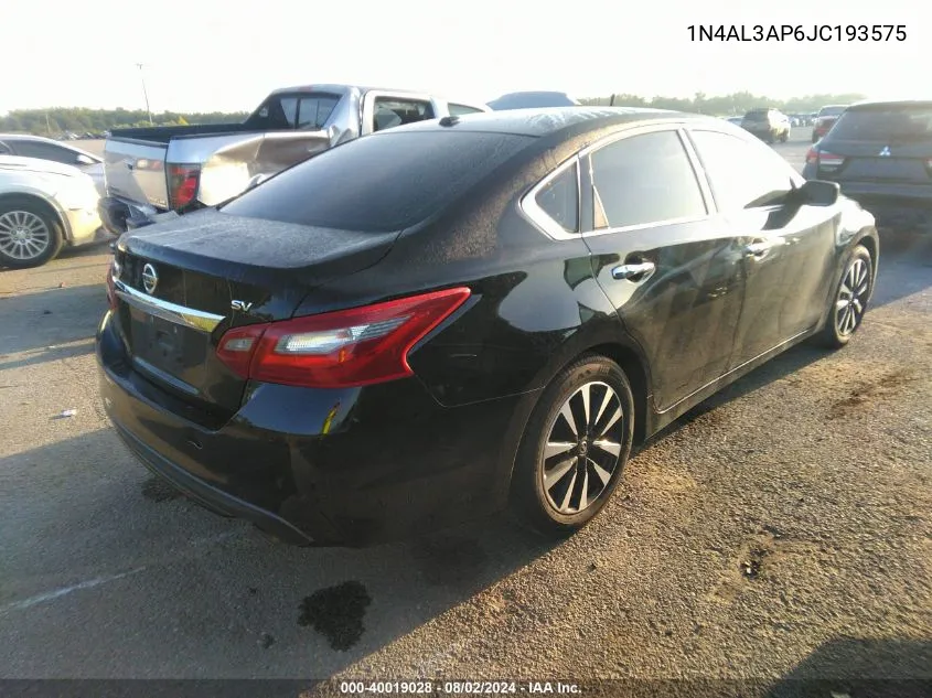 1N4AL3AP6JC193575 2018 Nissan Altima 2.5 Sv