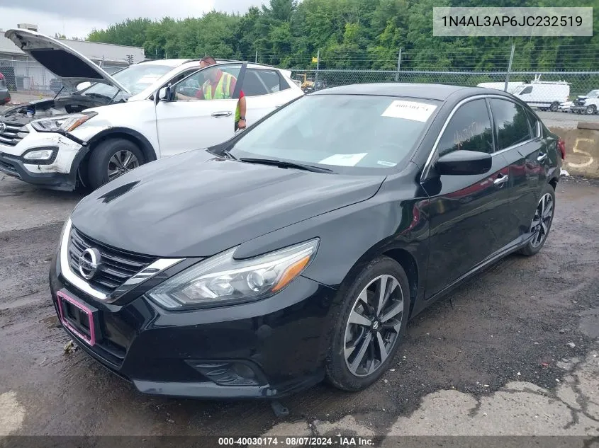 2018 Nissan Altima 2.5 Sr VIN: 1N4AL3AP6JC232519 Lot: 40030174