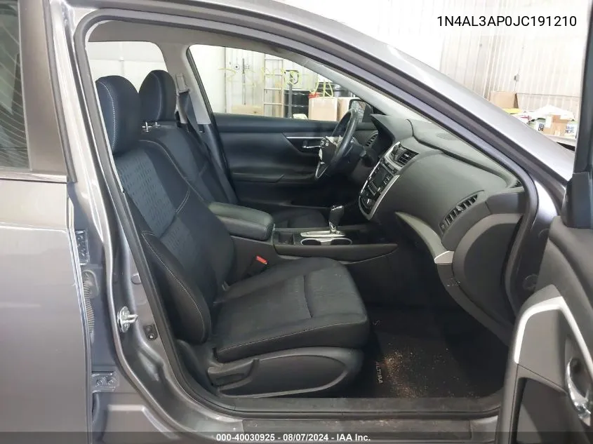 1N4AL3AP0JC191210 2018 Nissan Altima 2.5 Sv