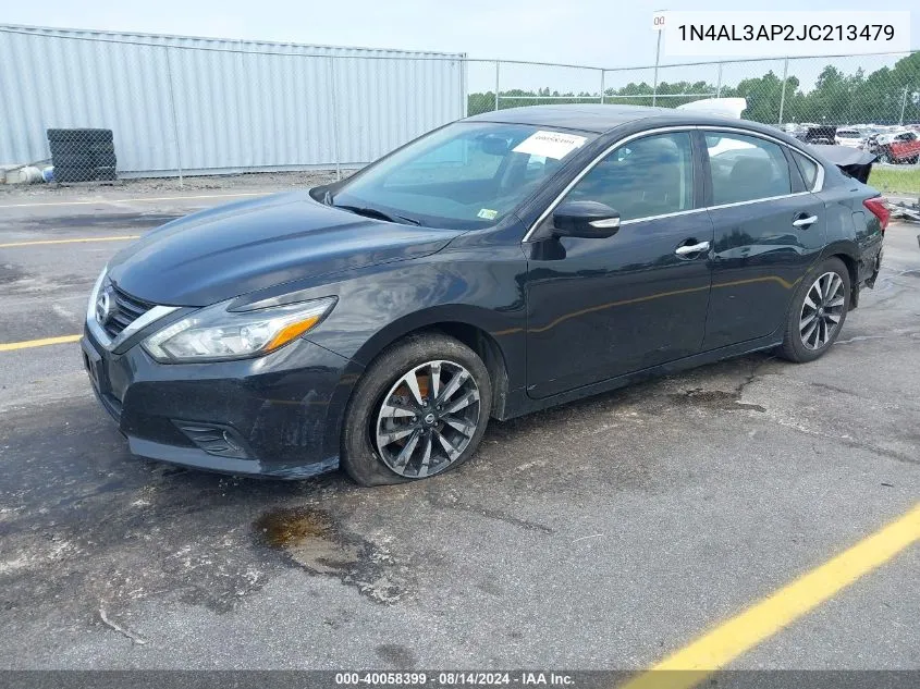 2018 Nissan Altima 2.5/S/Sv/Sl/Sr VIN: 1N4AL3AP2JC213479 Lot: 40058399