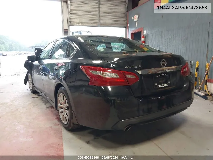 2018 Nissan Altima 2.5 S VIN: 1N4AL3AP5JC473553 Lot: 40062166