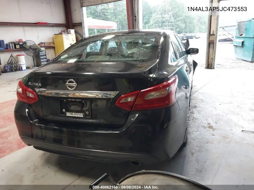 2018 Nissan Altima 2.5 S VIN: 1N4AL3AP5JC473553 Lot: 40062166