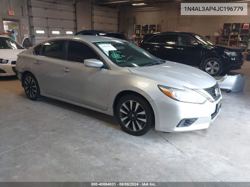 1N4AL3AP4JC196779 2018 Nissan Altima 2.5 Sv