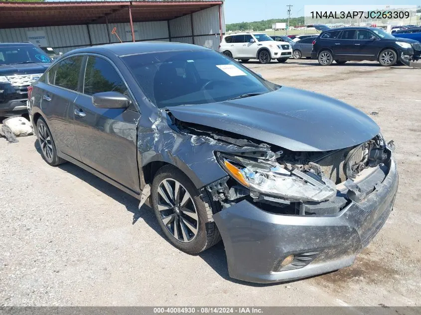 2018 Nissan Altima 2.5/S/Sv/Sl/Sr VIN: 1N4AL3AP7JC263309 Lot: 40084930