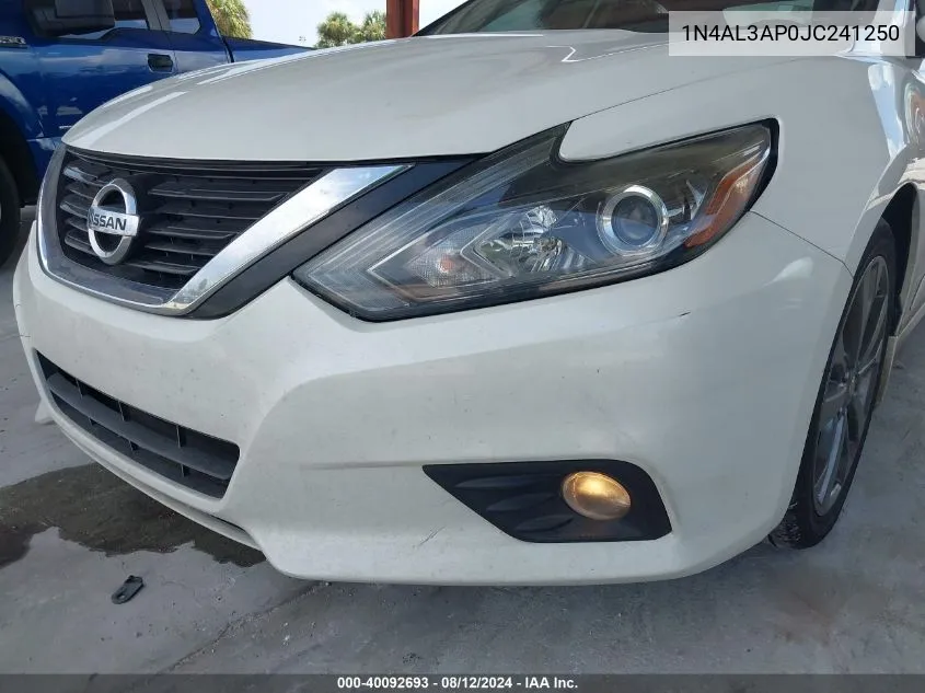 1N4AL3AP0JC241250 2018 Nissan Altima 2.5 Sr