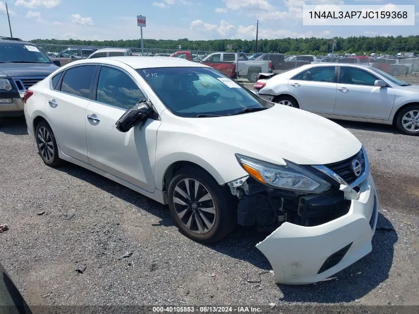 2018 Nissan Altima 2.5/S/Sv/Sl/Sr VIN: 1N4AL3AP7JC159368 Lot: 40105853