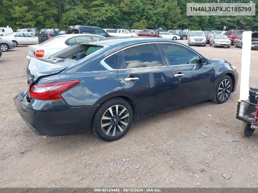 2018 Nissan Altima 2.5 Sv VIN: 1N4AL3APXJC185799 Lot: 40124455