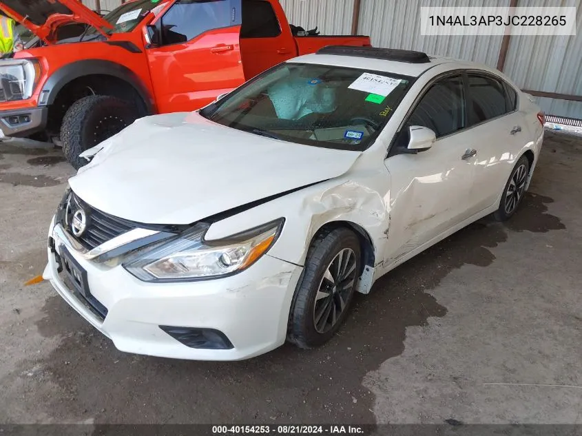 1N4AL3AP3JC228265 2018 Nissan Altima 2.5/S/Sv/Sl/Sr