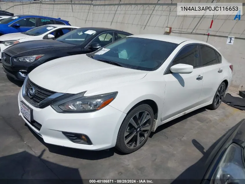 1N4AL3AP0JC116653 2018 Nissan Altima 2.5 Sr