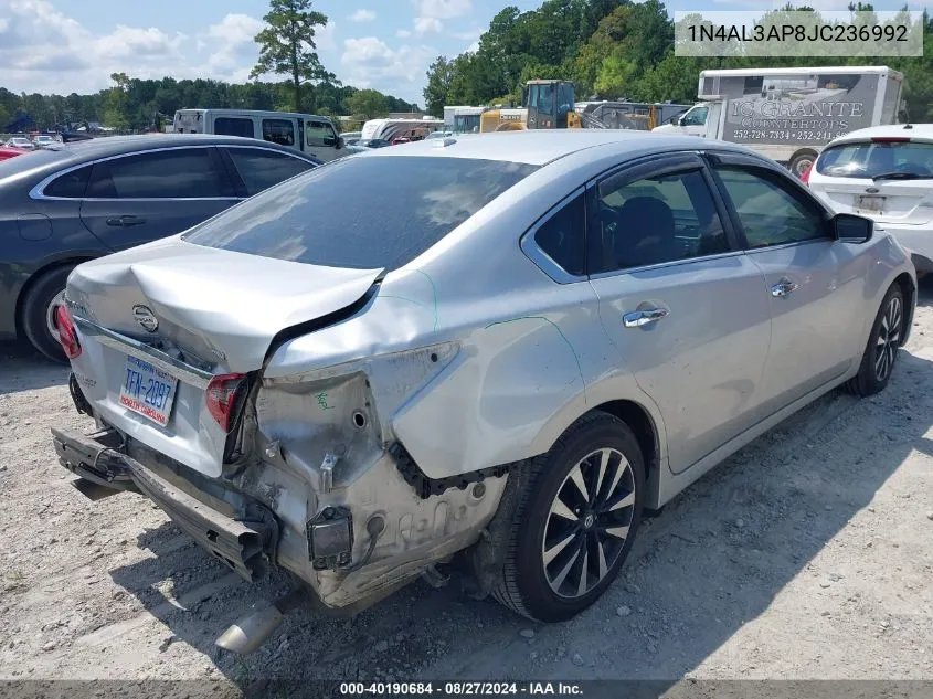 1N4AL3AP8JC236992 2018 Nissan Altima 2.5 Sv