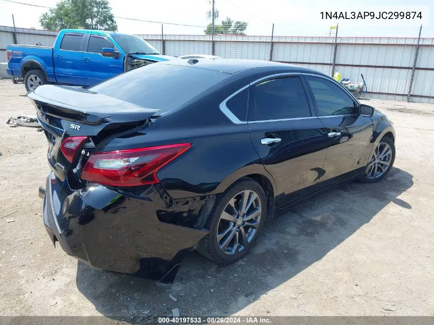 2018 Nissan Altima 2.5 Sr VIN: 1N4AL3AP9JC299874 Lot: 40197533