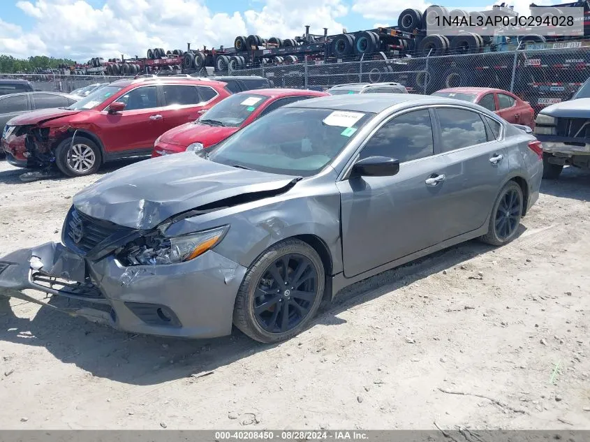 1N4AL3AP0JC294028 2018 Nissan Altima 2.5 Sr