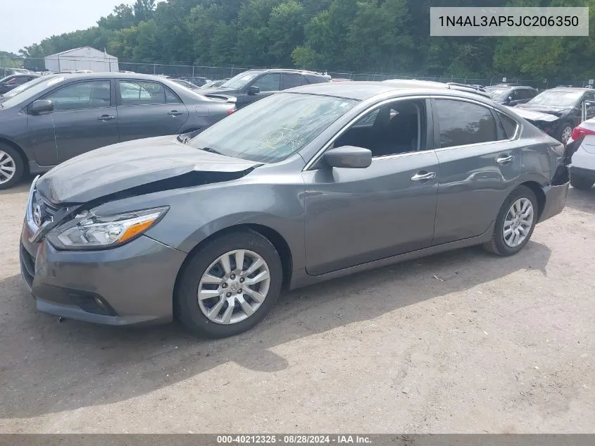 1N4AL3AP5JC206350 2018 Nissan Altima 2.5 Sv