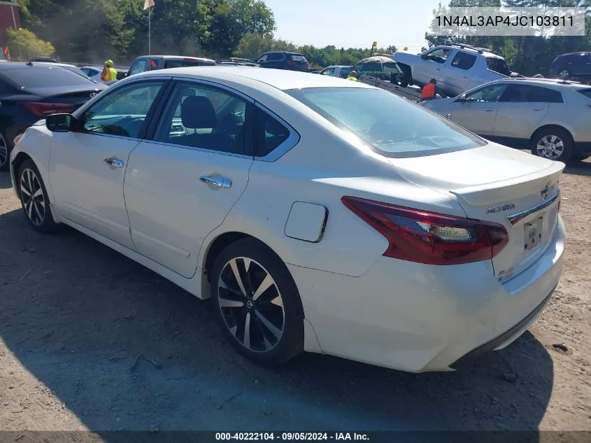 1N4AL3AP4JC103811 2018 Nissan Altima 2.5/S/Sv/Sl/Sr